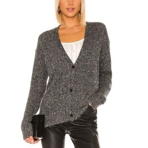 ATM Anthony Thomas Melillo SequinMetallic Cardigan